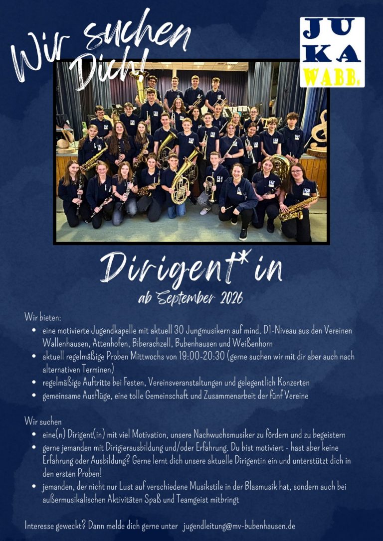 Dirigentensuche 2026