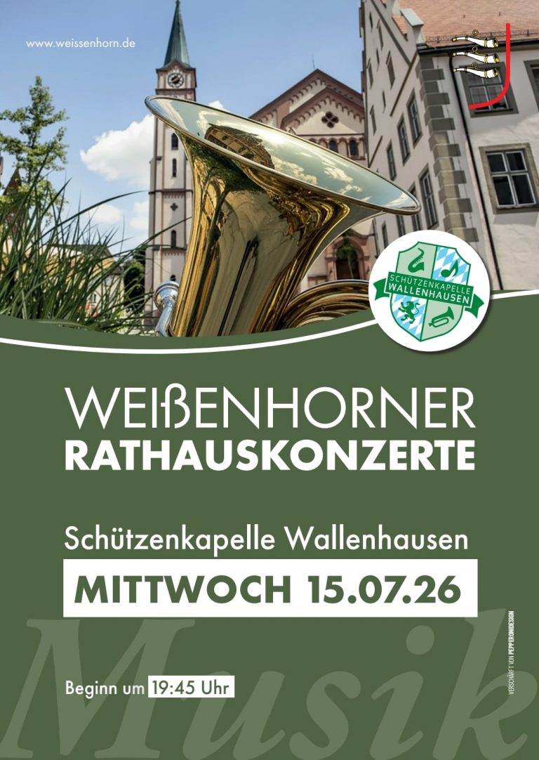 Rathauskonzert 2026 - SK Wallenhausen